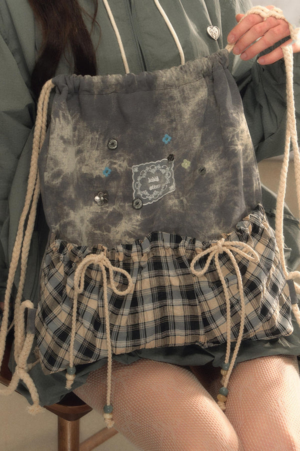 Lässiger Canvas-Schüler-Rucksack 