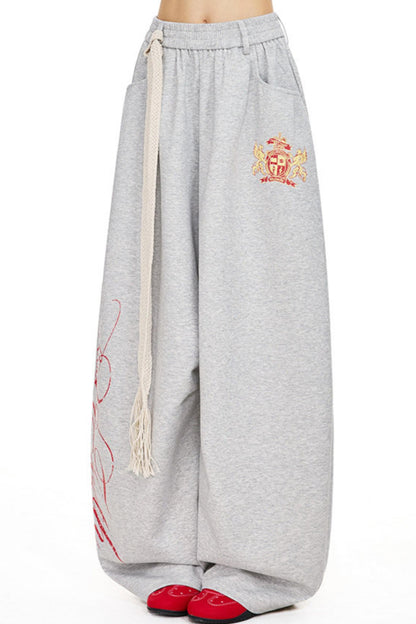 Retro Scharfe Mädchen Druckhose