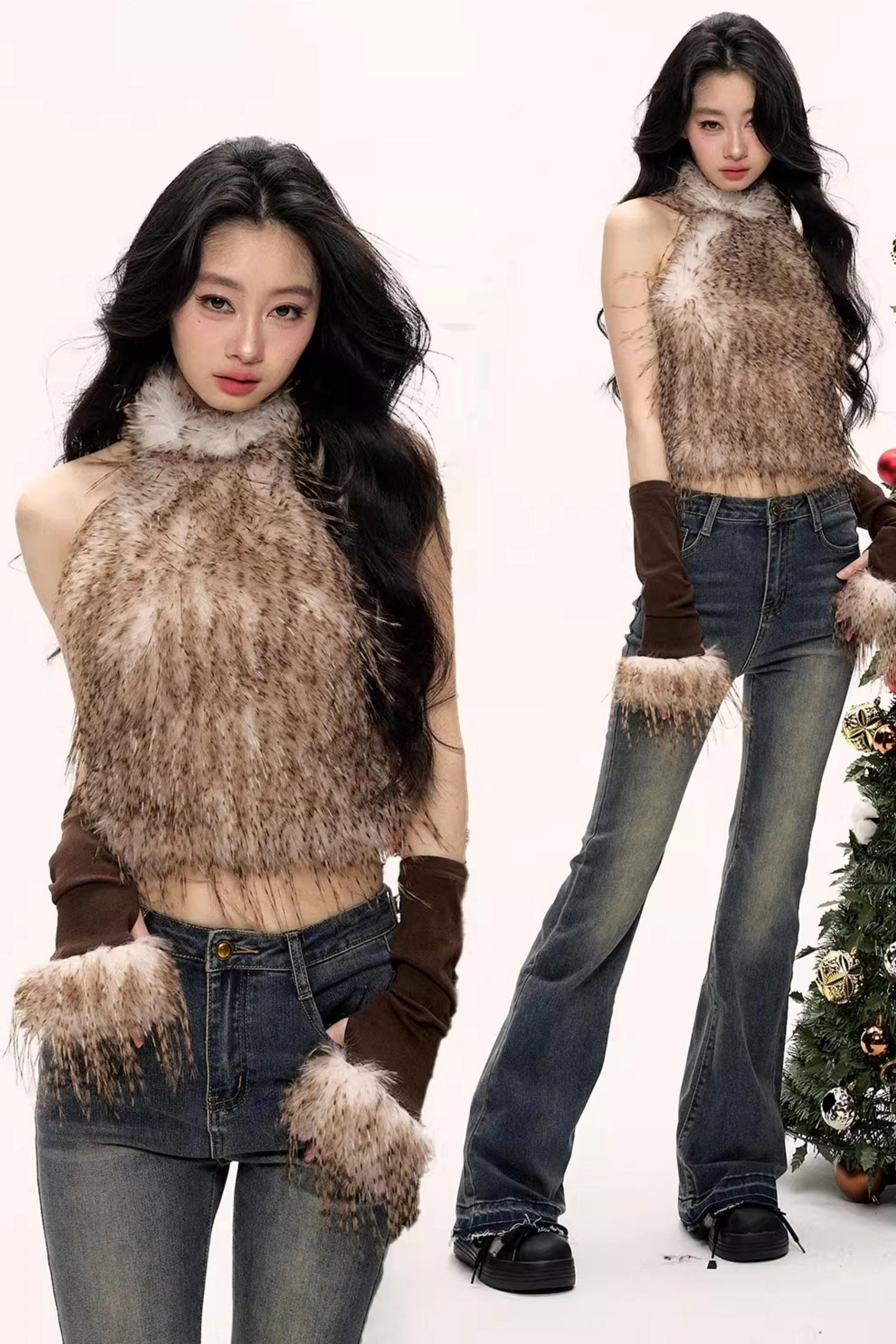 Dark Chocolate Knit Vest