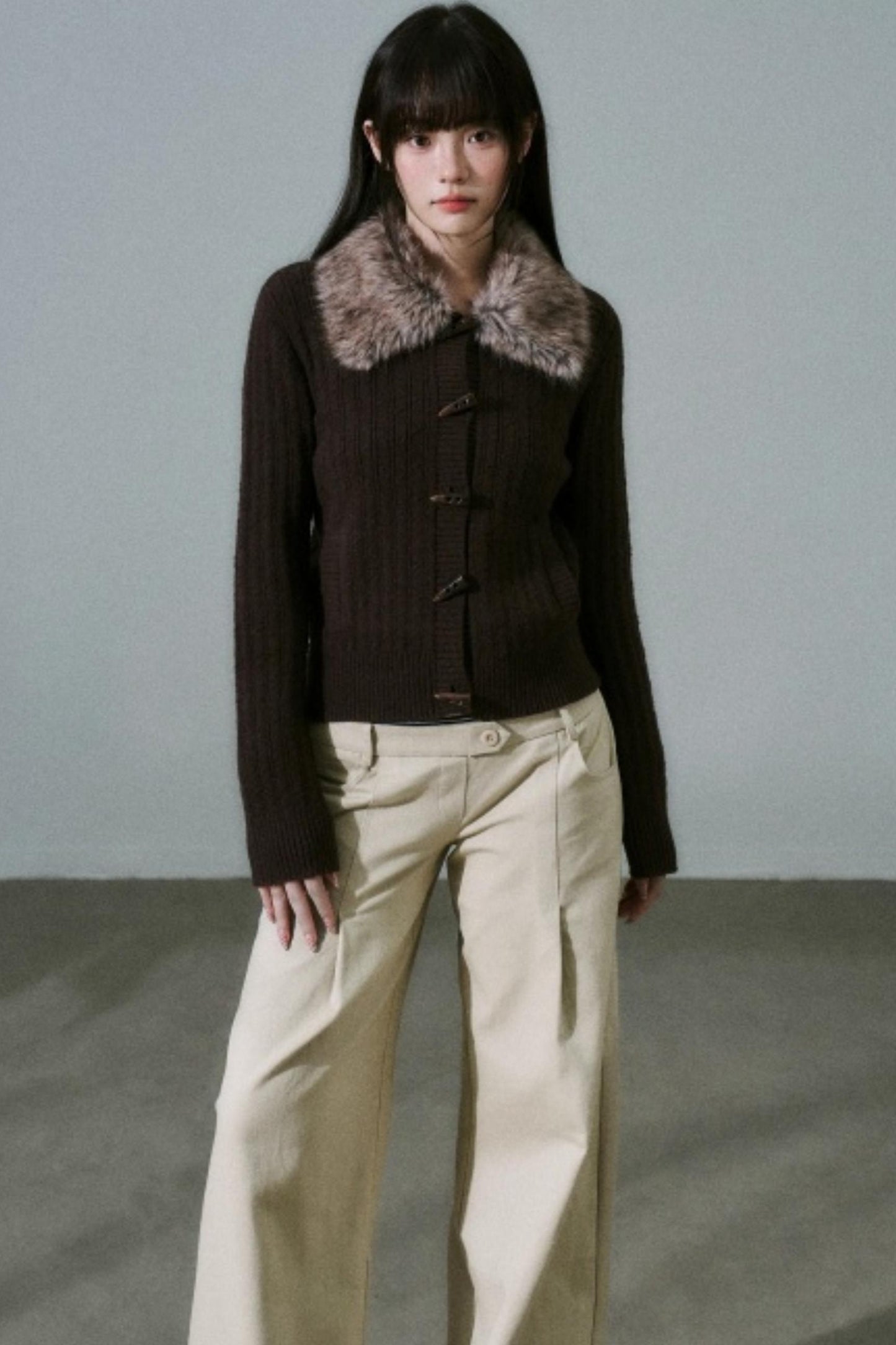 Lost Forest Fur Collar Jacket