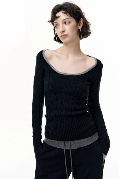 Salt Wool Crew Neck Sweater