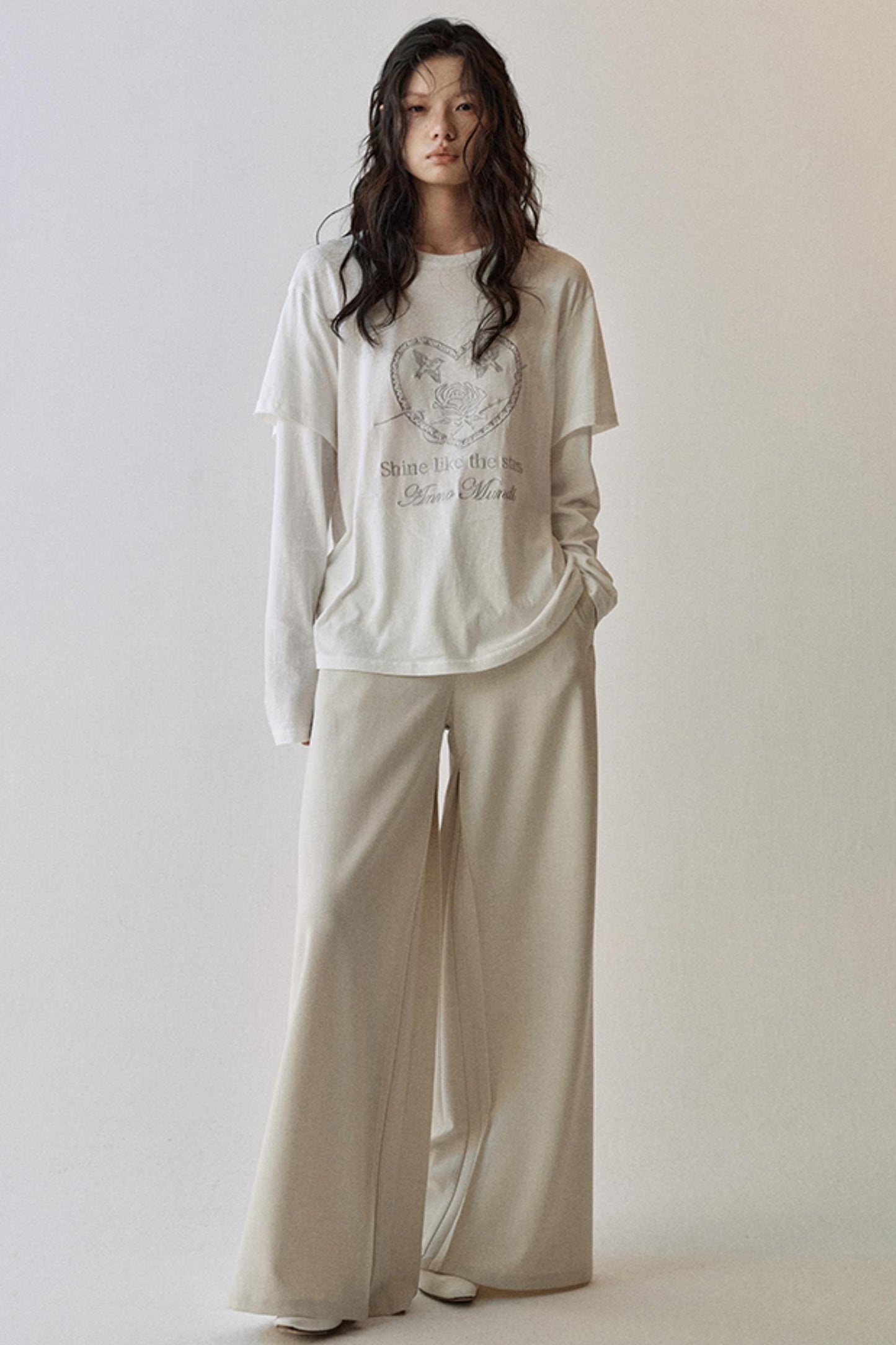 Rose Embroidery T-Shirt