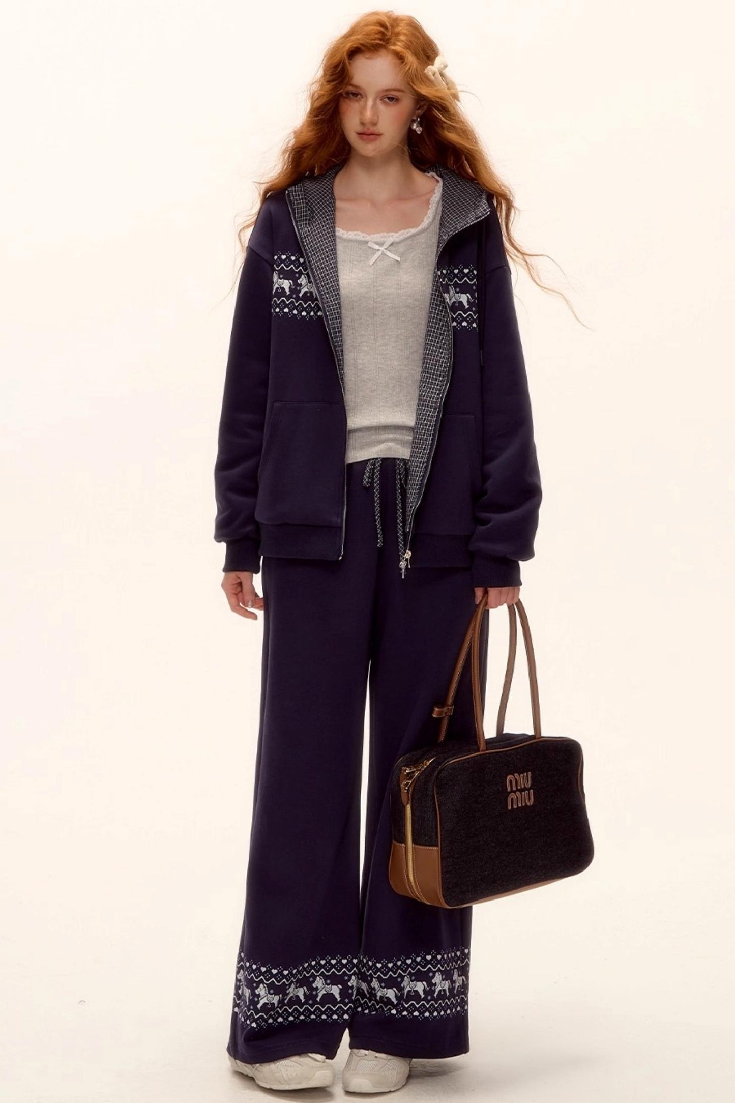 Fair Isle Quilted Jacket Set-Up