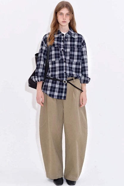 Versatile Casual Plaid Shirt