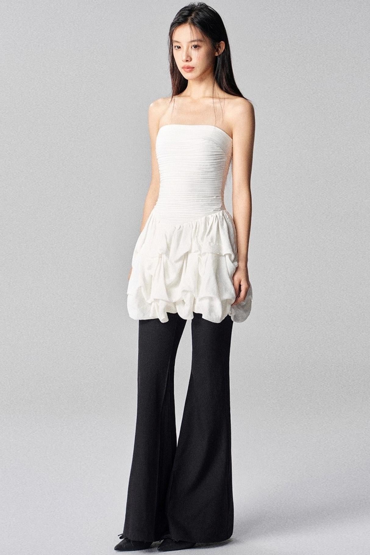 Seas Birch Breeze Pleated Dress