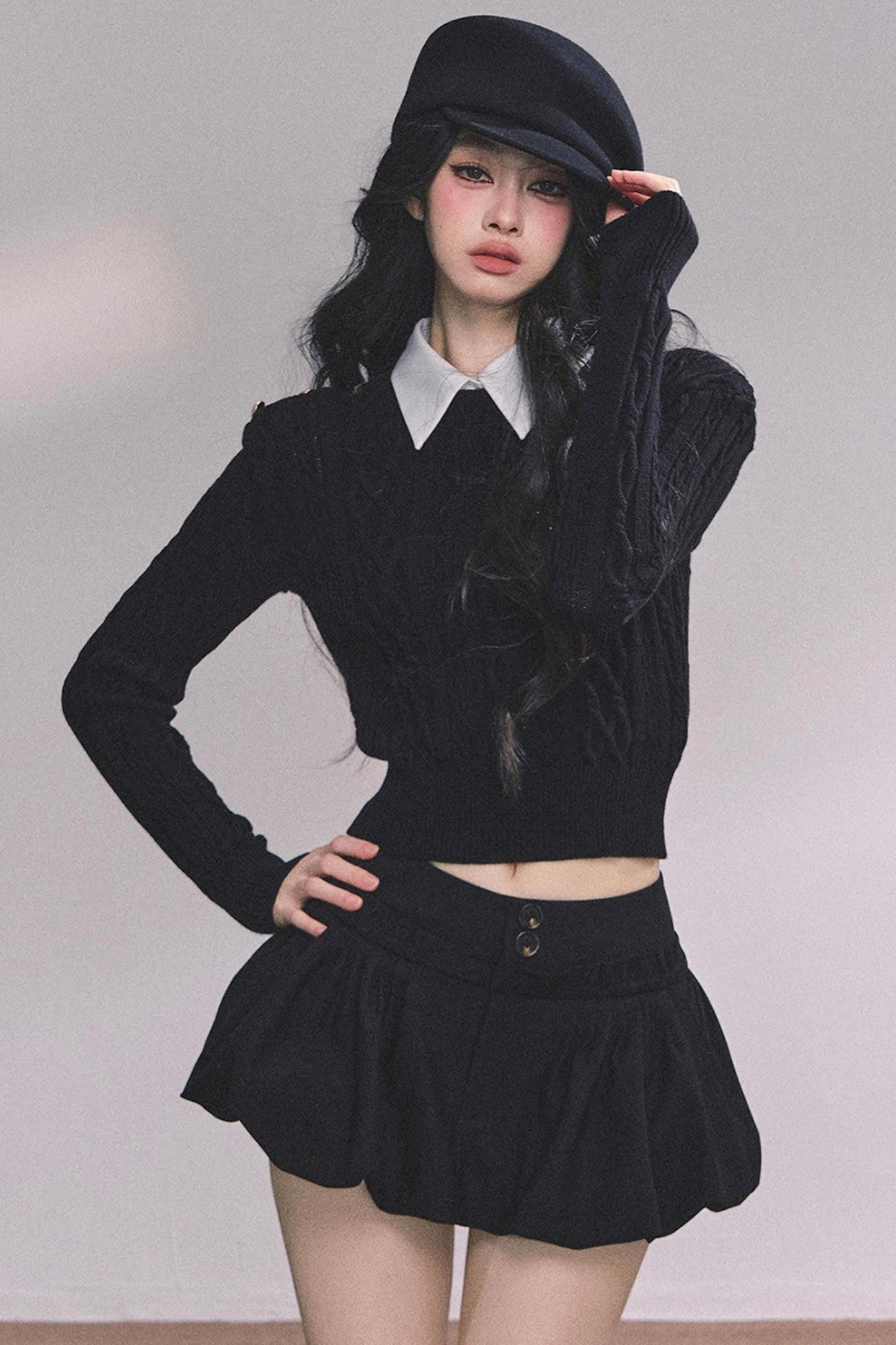 High Intelligence Knitted Top