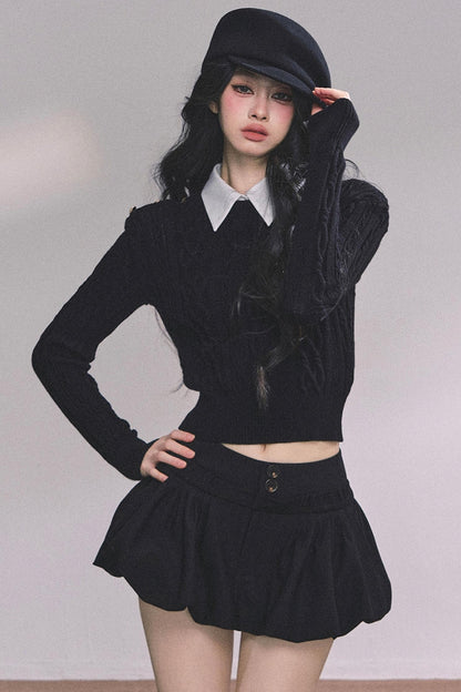 High Intelligence Knitted Top