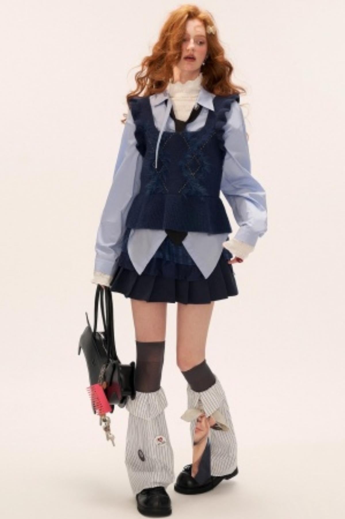 Lazy Lace Knitwear Sweater