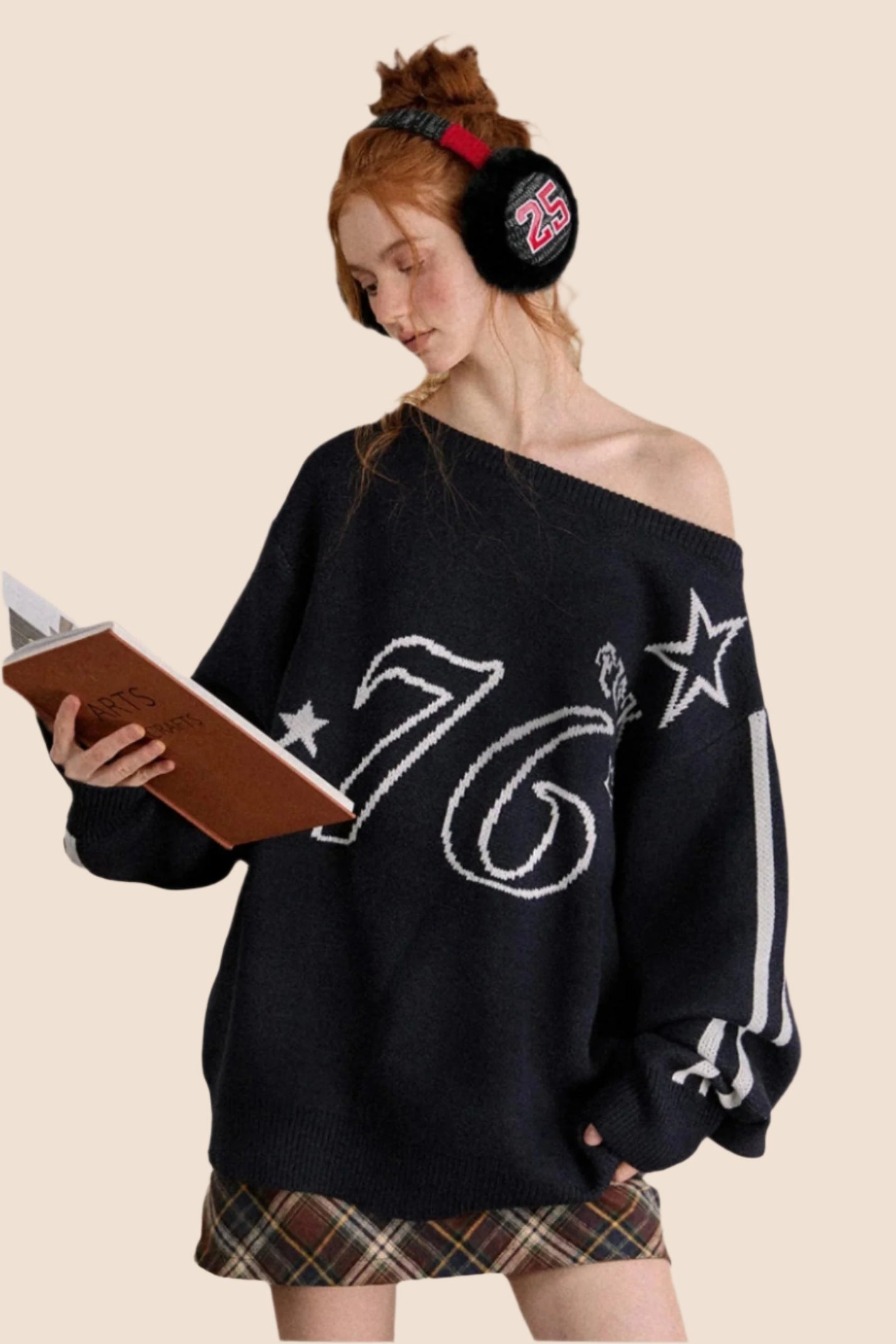 Rebel Slant Knit Sweater