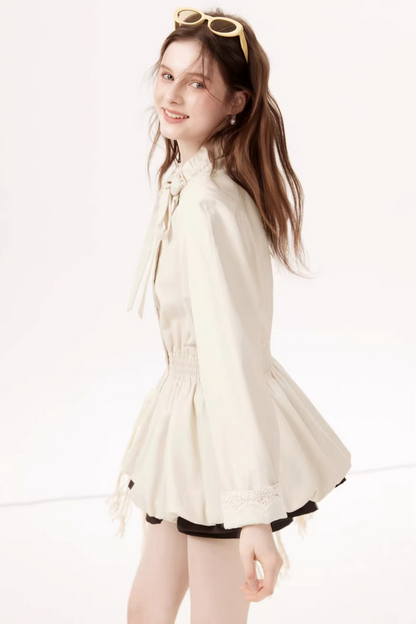 Lyocell Tencel Trench Coat