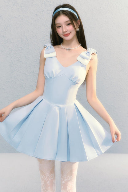 Blue Daughter V-Line Summer Slip Dress