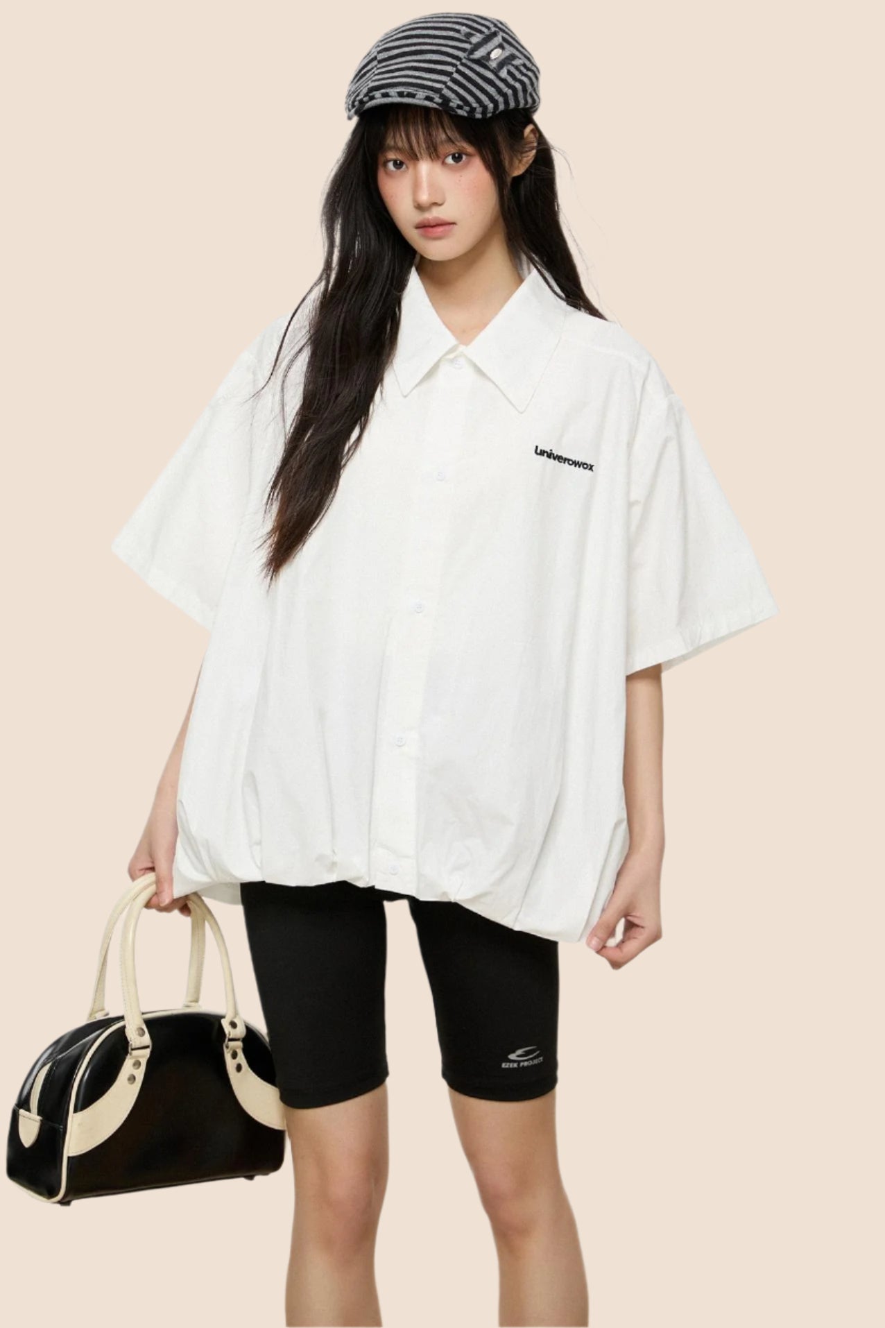 Retro Summer Short-Sleeve Shirt