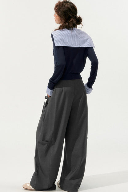 Vintage V-Neck Long Sleeve Top