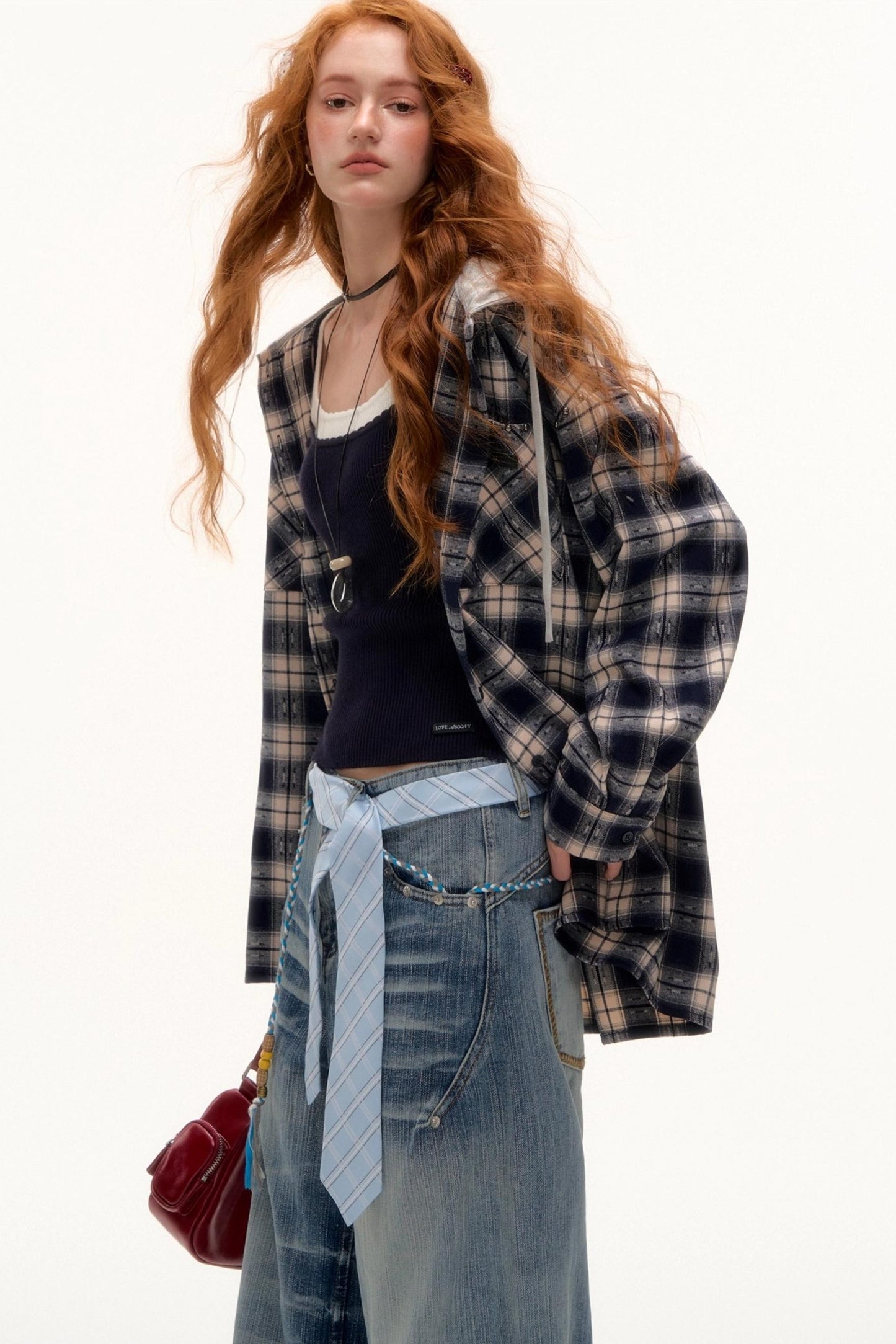 Buttoned Sweater Cardigan Shirt