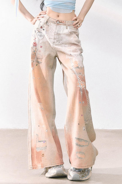 Sunset Wide-Leg Jeans