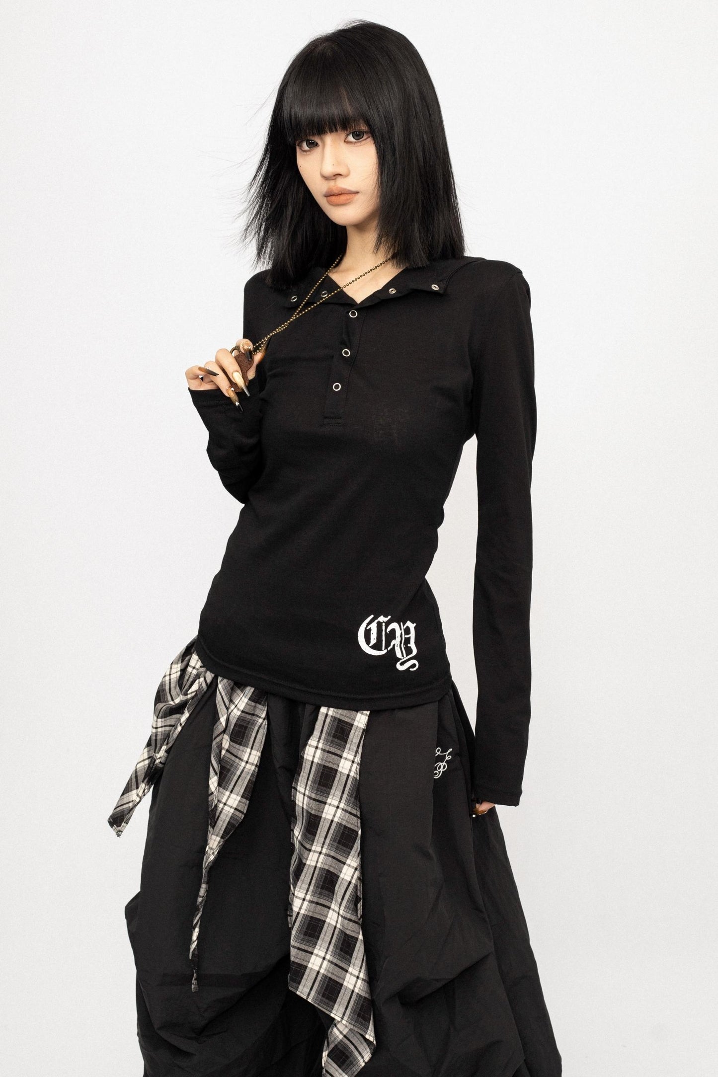 Retro Slim Sunscreen Smock Top