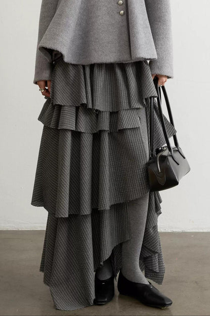 Retro Leopard Print Wool Jacket