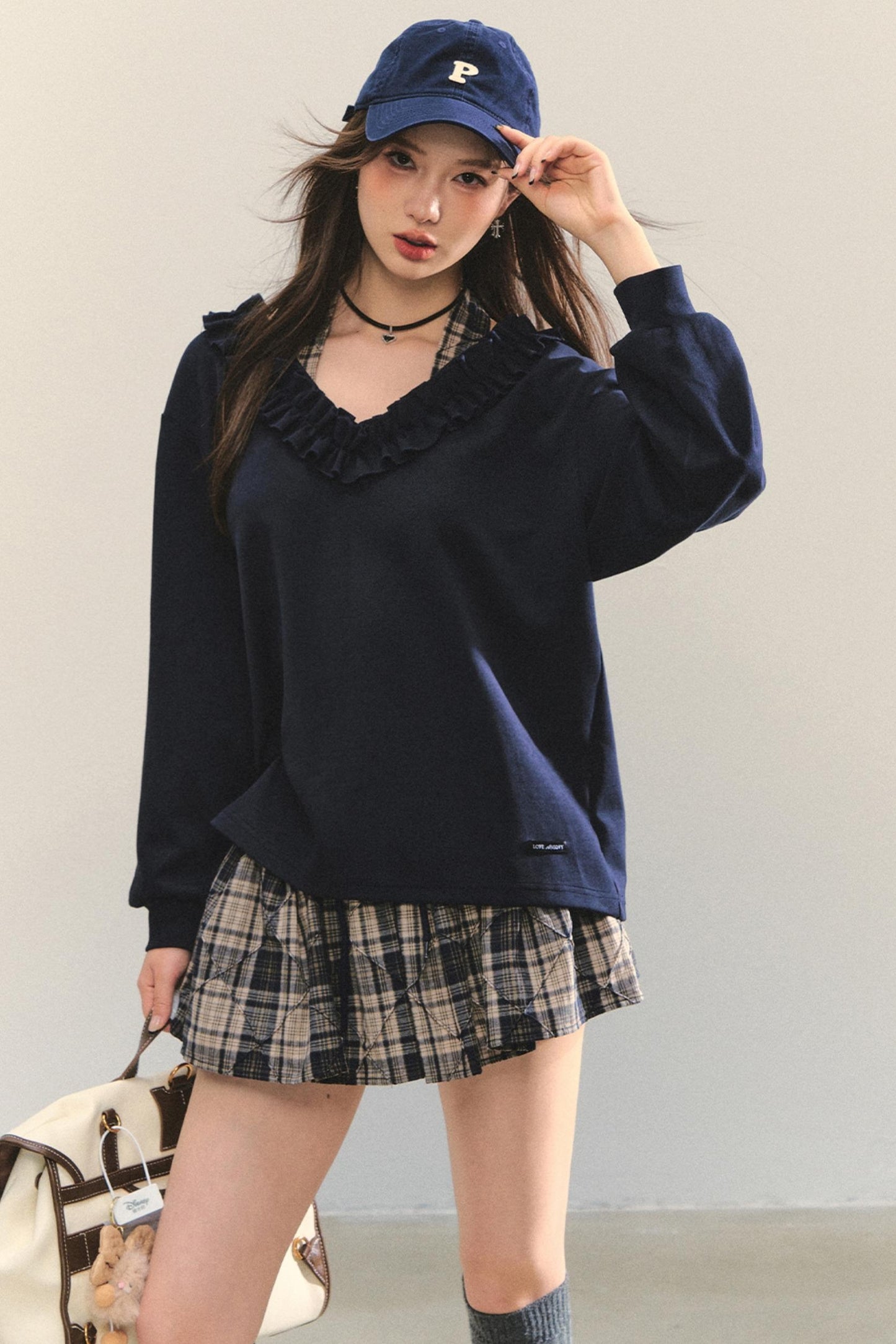 Plaid Two-Piece Set-Up