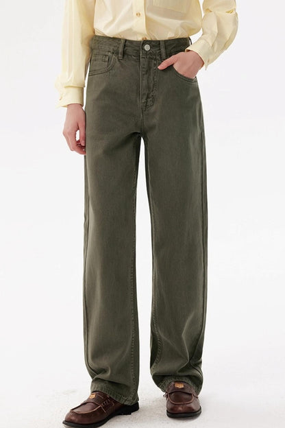 Tencel Cotton Cargo Jeans