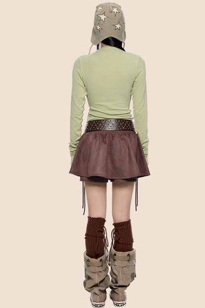 Lightweight Pleated Cardigan