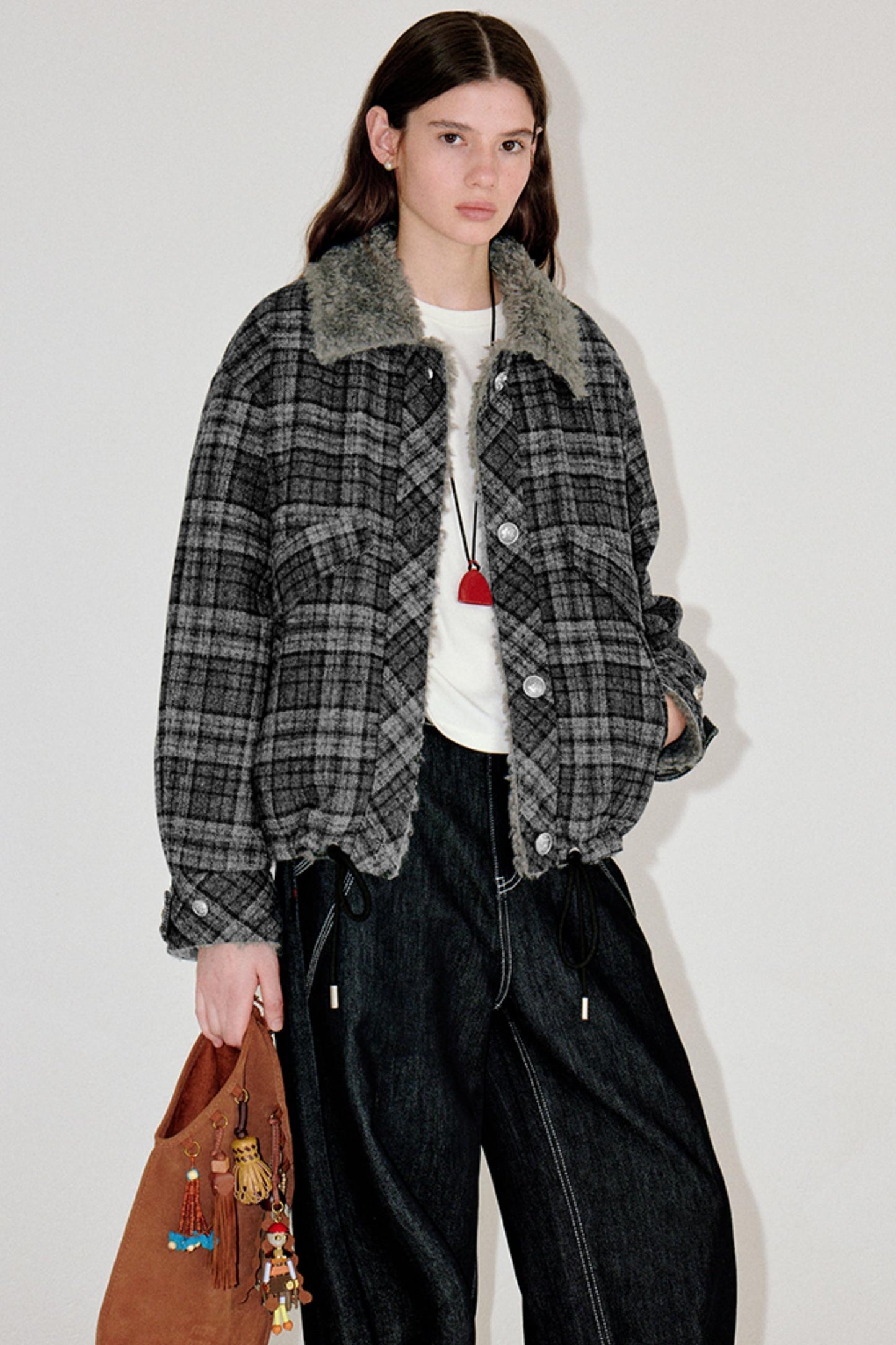 Winter Woolen Drawstring Jacket