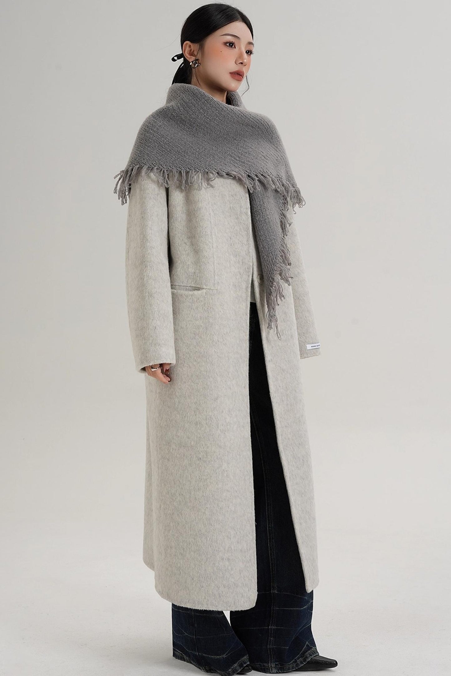 Elegant Double-Sided Woolen Coat