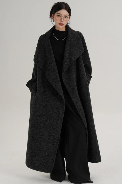 High-End Stand-Up Collar Coat