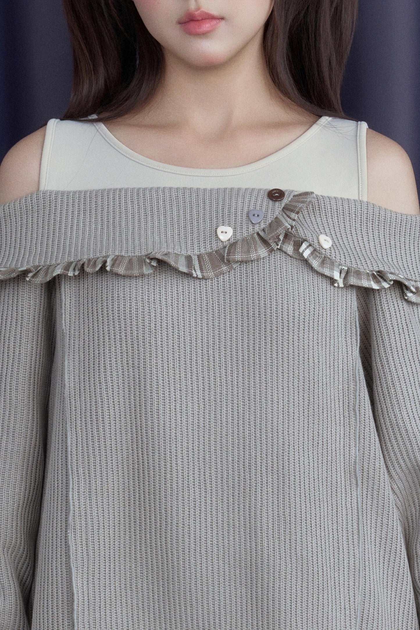 Patchwork Brown Plaid Dress