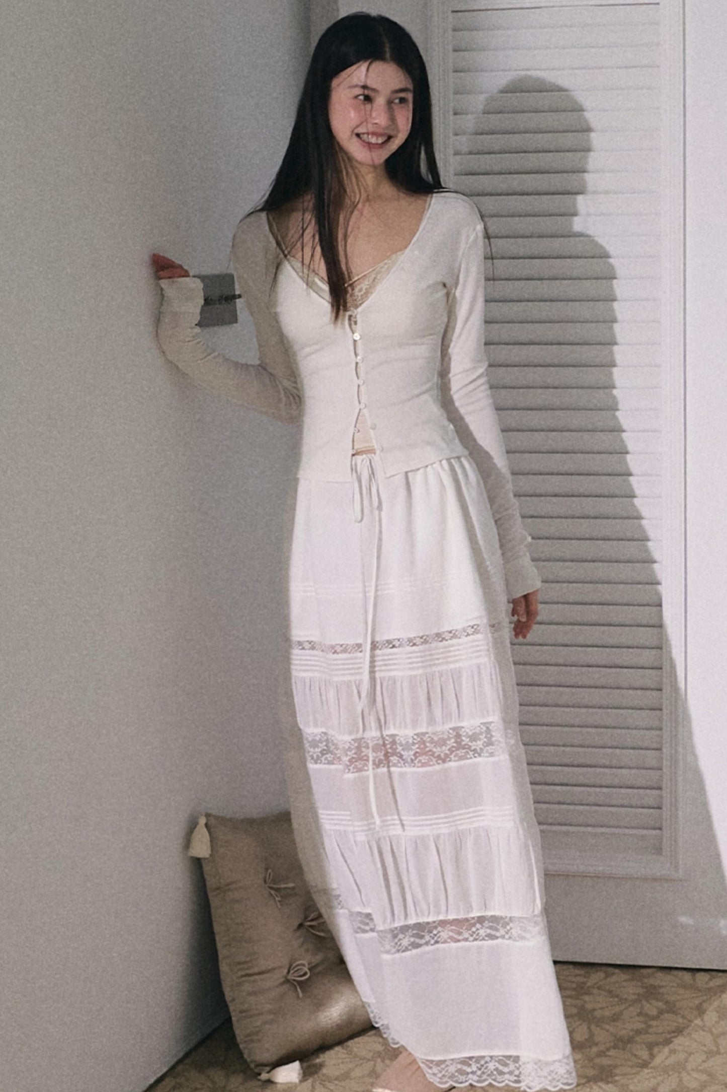 Bohemian Lace Patchwork Skirt