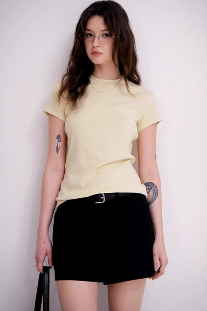 Macaroon Minimalist Tee