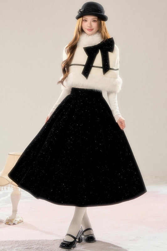 French High-end Cloak Two-Piece Set-Up