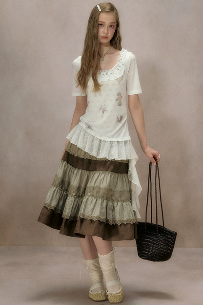 Afternoon Alley Lace Skirt