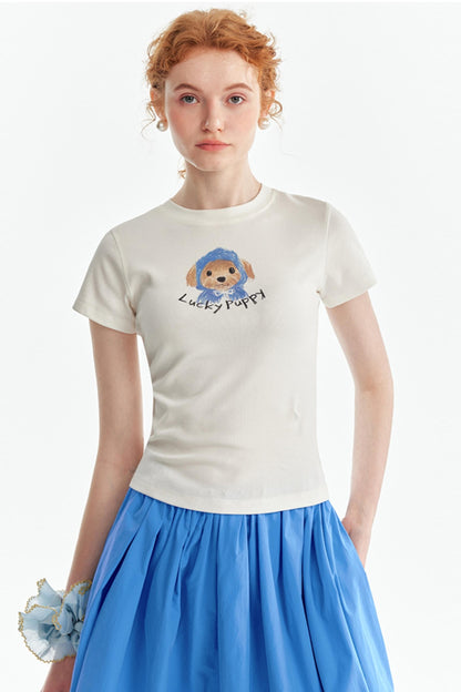 Layered Bloomers T-Shirt-Skirt Set-Up