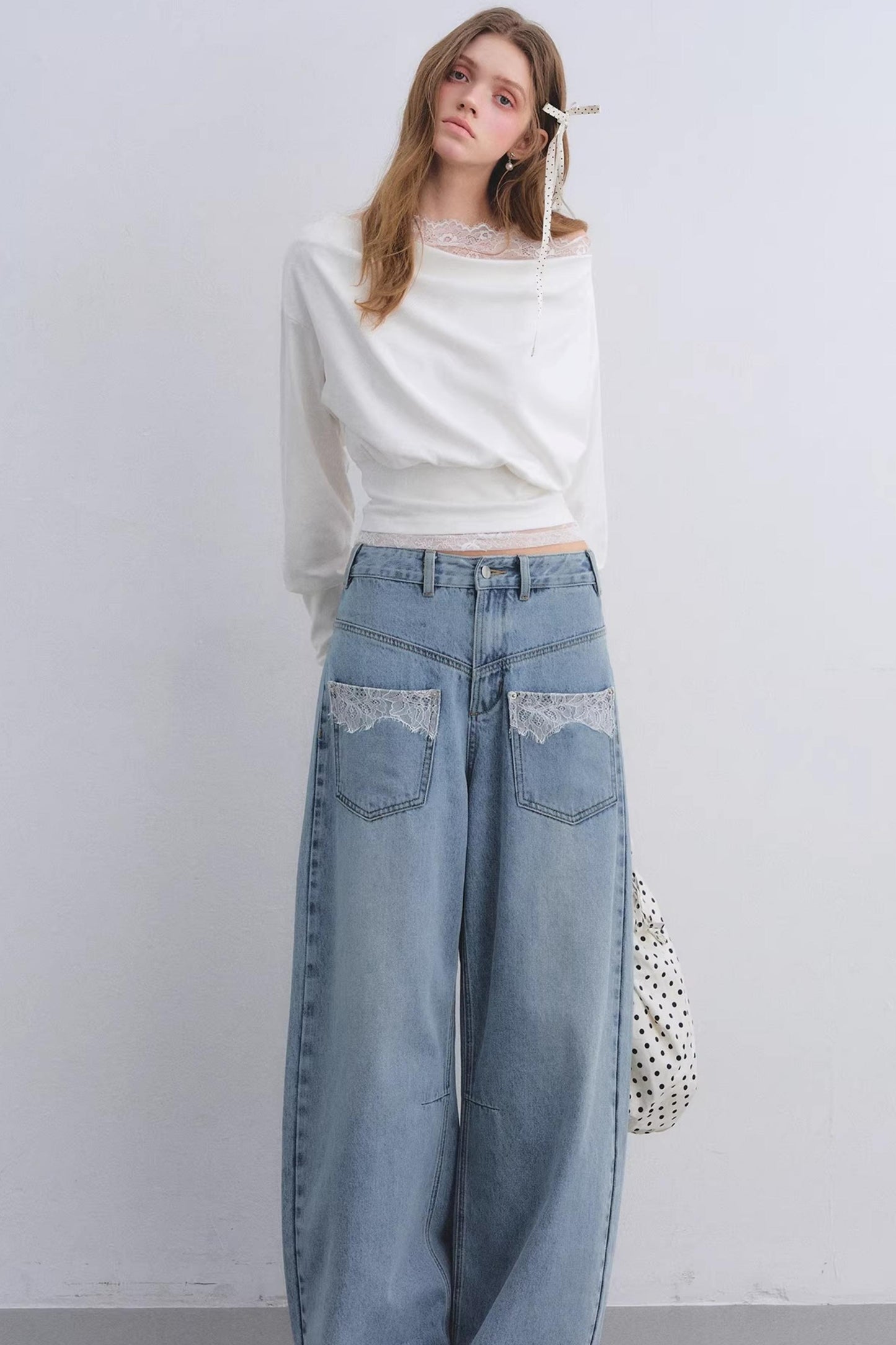 Love Asgony Off-Shoulder Top set-Up