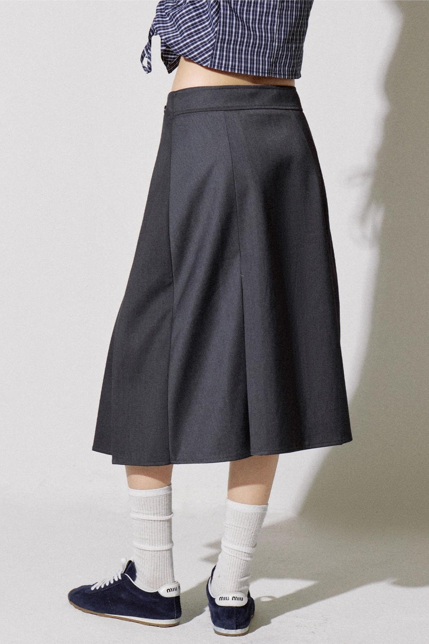 High Intelligence Deconstruction Suit Skirt