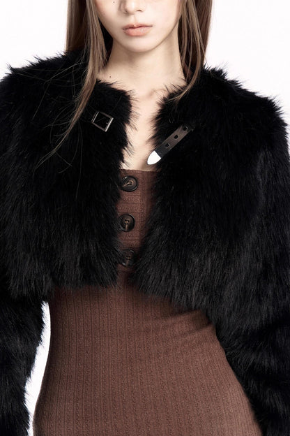 Winter Eco-Friendly Fur Coat