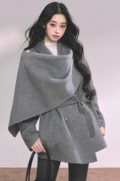 Hepburn Double-Sided Wool Coat