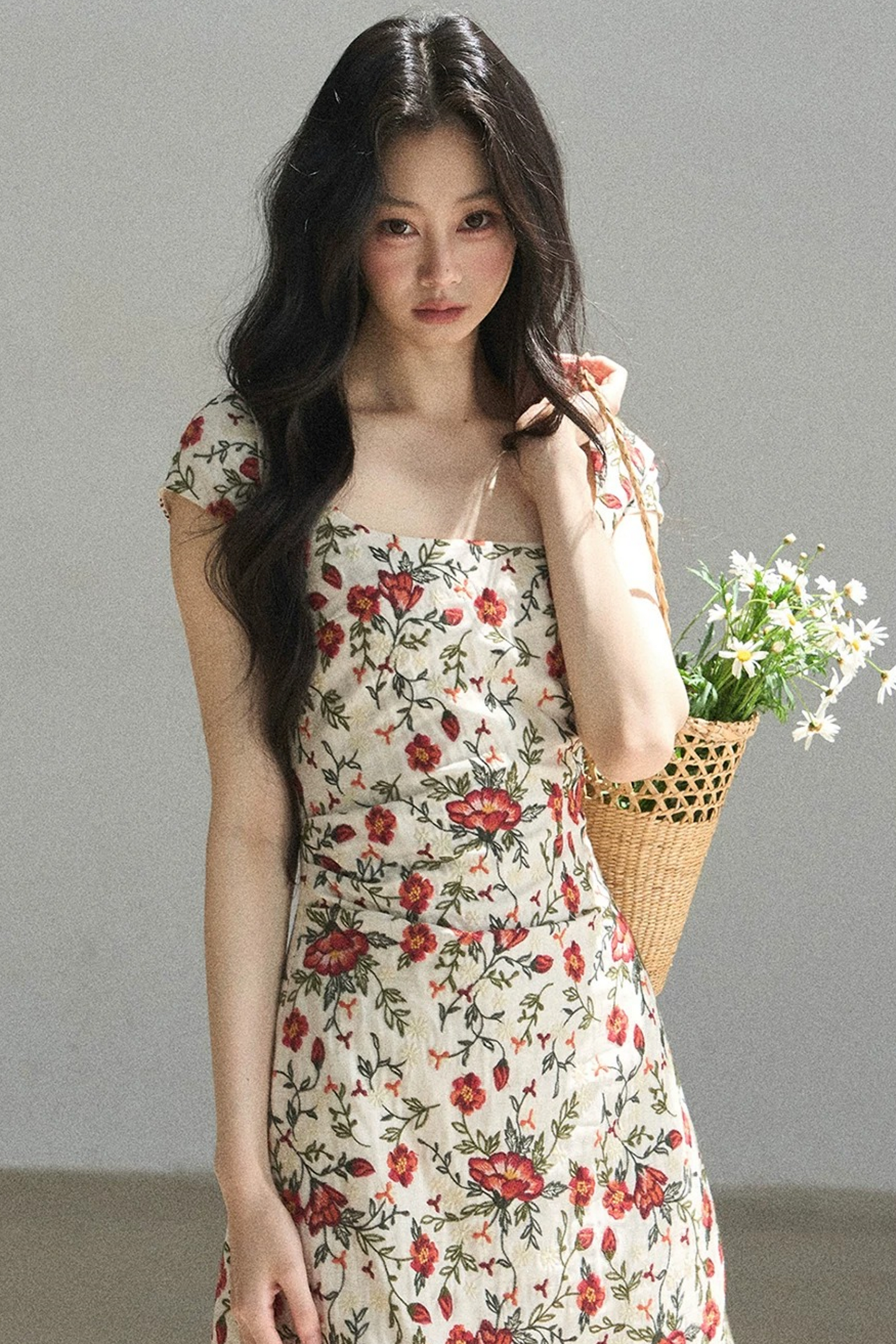 Rose Garden Floral Dress