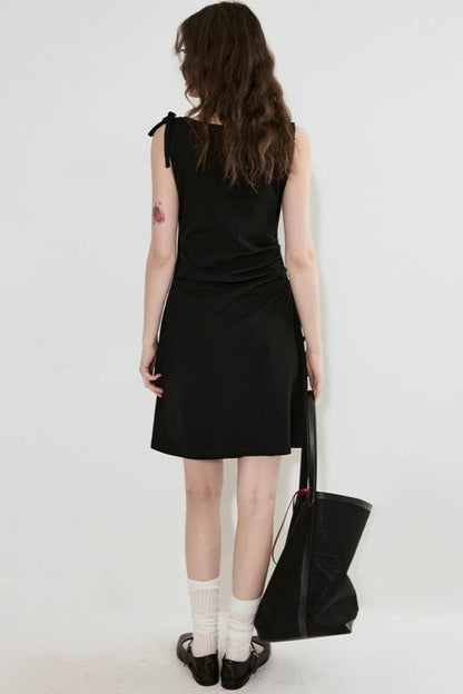 Asymmetric Knit Dress