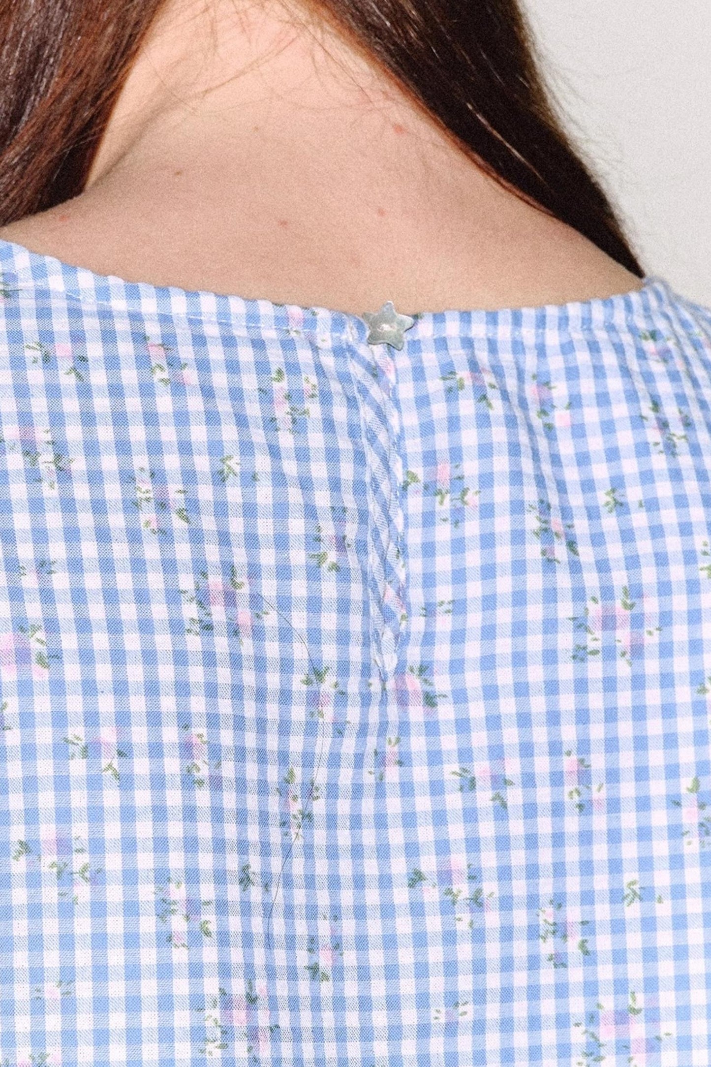 Soft Morandi Floral Frill Vest Skirt Set-Up