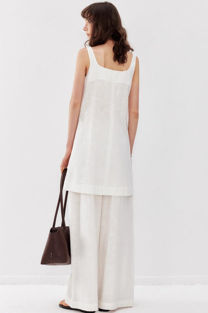 Wide-Leg Pants Set-Up