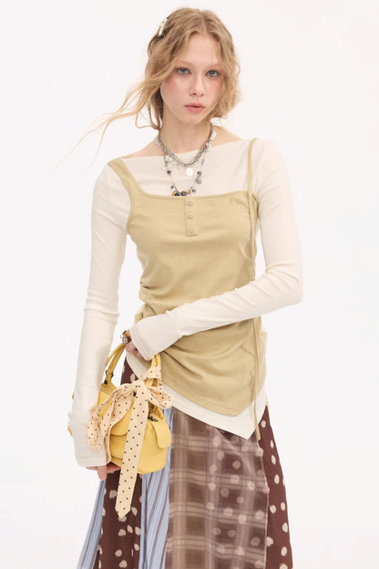 Tencel Wool Princess Top