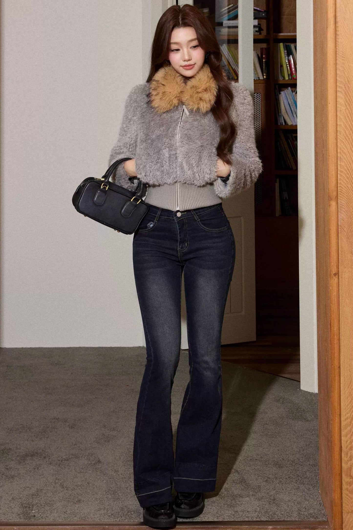 Narcissus Vintage Flared Jeans