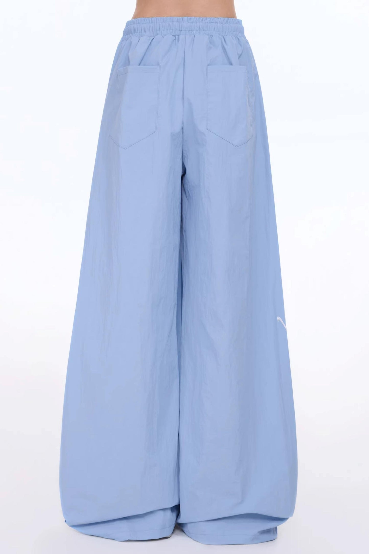 Sweet Ribbon Wide-Leg Pants