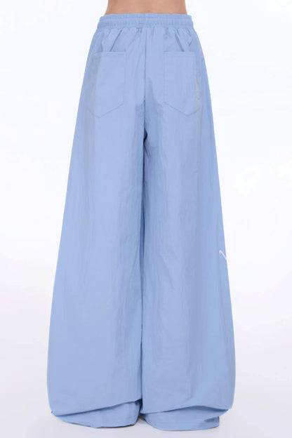 Sweet Ribbon Wide-Leg Pants