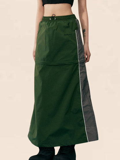 American Retro Green Skirt