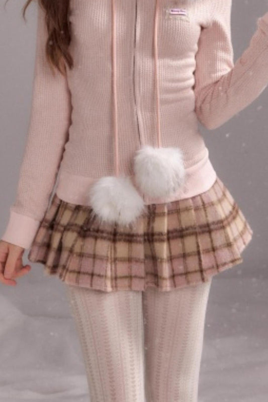 Dream Bree Pleated Short Skirt