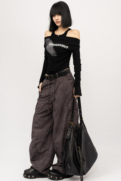 Vintage Spice Girl Black Long Sleeve T-Shirt