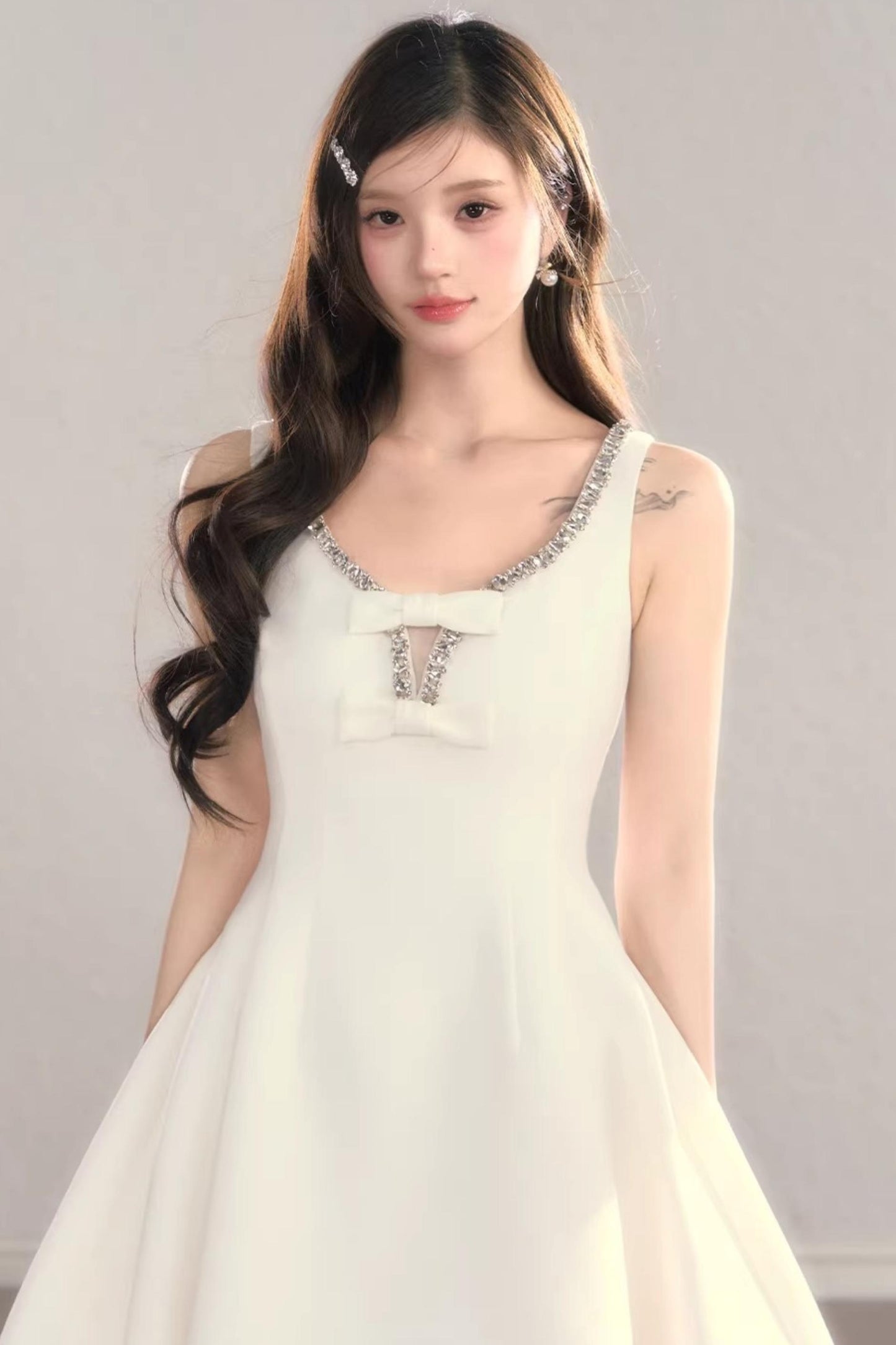 Diamond Bowknot Dress