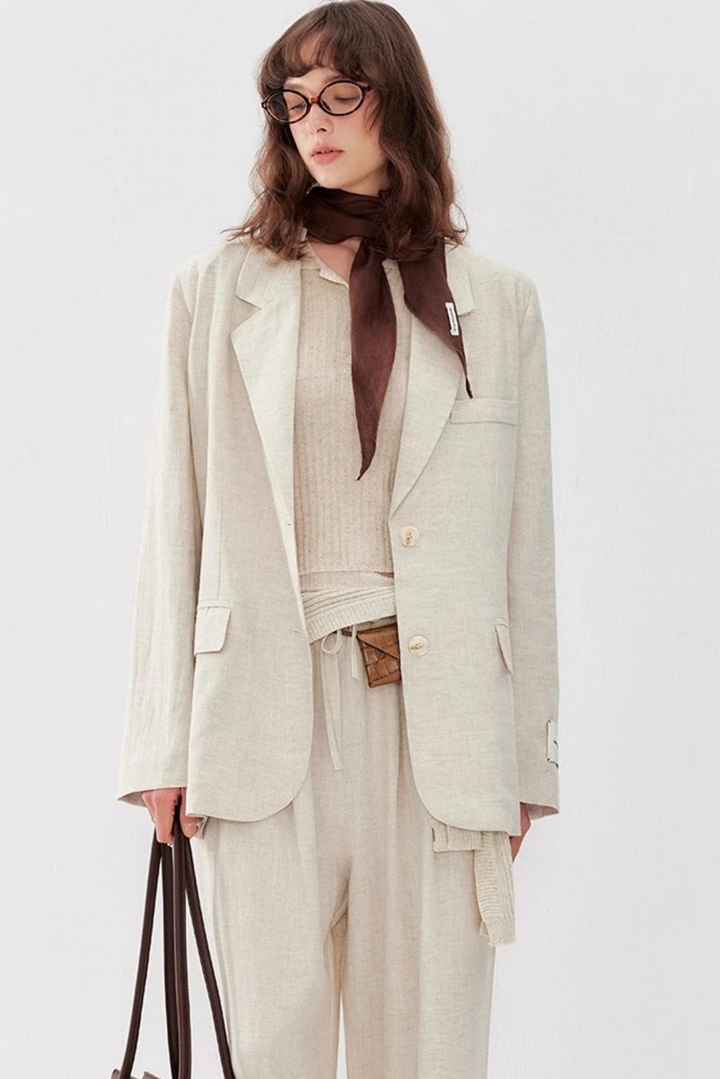 Luxe Linen Polo Top Set-Up